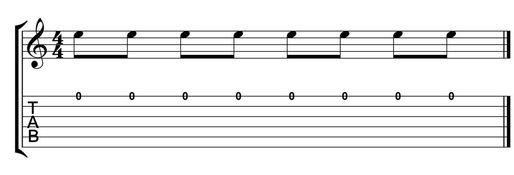 восьмые ноты 